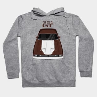 Ford Falcon XB GT 351 - Brown Hoodie